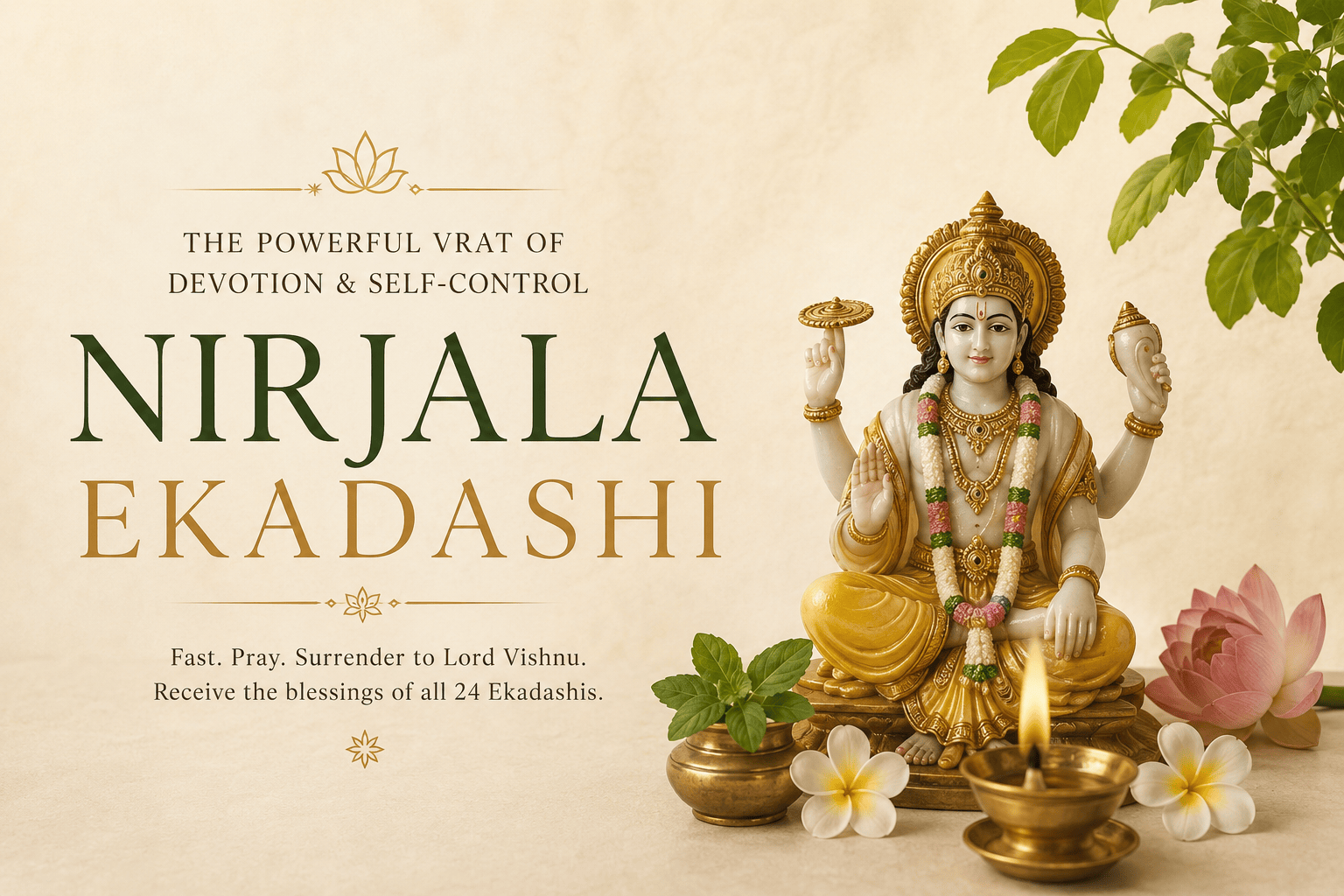 Nirjala Ekadashi festival