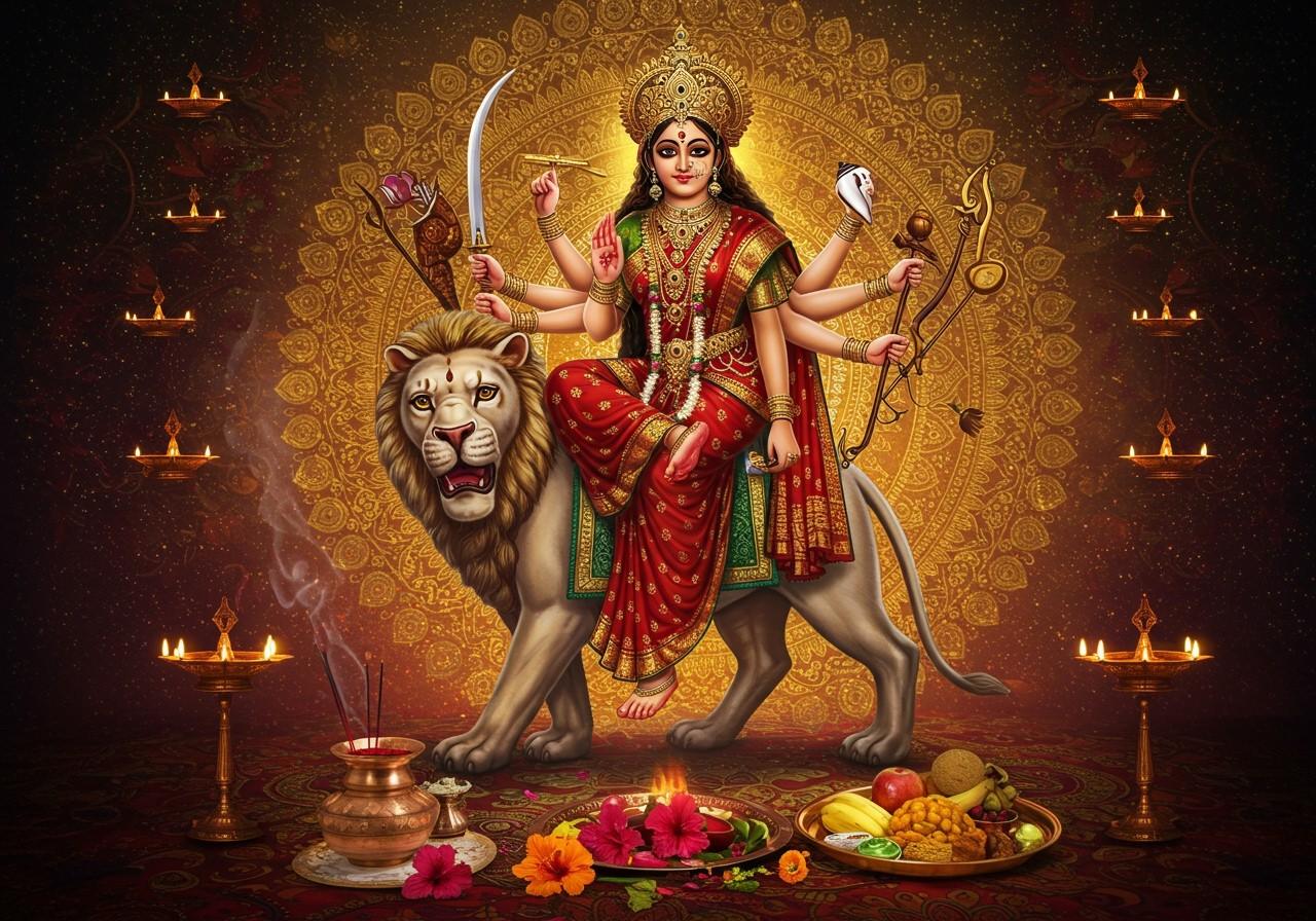 Durga Ashtami festival